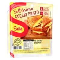 Queijo Prato Sadia Fatiado 200g | Caixa Com 4 Kg (20 Unidades de 200g Cada) - Cod. 27893000084302