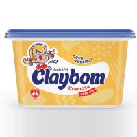 Margarina Claybom Cremosa Com Sal Pote 1 Kg | Caixa 6 Unidades - Cod. 17891515410312