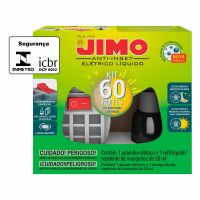 Inseticida Jimo Anti-Inset Elétrico Kit 60 Noites - Cod. 7896027011227