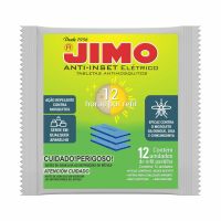 Inseticida Jimo Anti-Inset Elétrico Envelope Com 12 Refis Pastilhas - Cod. 7896027010008C20