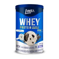 Whey Protein Linea Isolado E Hidrolisado Sabor Cookies'n Cream Lata 450g - Cod. 7896001282599