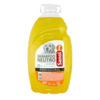 Shampoo Neutro Sanol Dog 5 litros Amarelo - Cod. 7896183301101