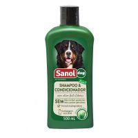 Shampoo Sanol Dog / Condicionador Sanol Dog 500mL - Cod. 7896183301385