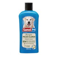 Shampoo Sanol Dog Pelos Claros 500mL - Cod. 7896183300821
