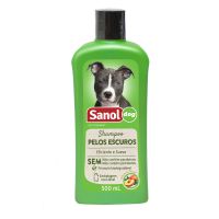 Shampoo Sanol Dog Pelos Escuros 500mL - Cod. 7896183300838