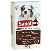 Sabonete em Barra Sanol Dog Côco 90g - Cod. 7896183311384