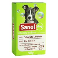 Sabonete em Barra Sanol Dog Citronela 90g - Cod. 7896183311360