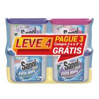 Evita Mofo Sanol Sec Leve 4 Pague 3 - 1 Neutro / 2 Lavanda / 1 Baby 4 X 100g - Cod. 7896183303648