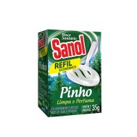 Bloco Sanitário Sanol Refil Pinho 2 X 35g - Cod. 7896183302184
