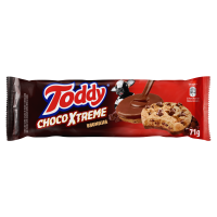 Biscoito Cookie Toddy Chocolate ChocoXtreme 71g - Cod. 7892840818814