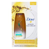 Oferta Shampoo Dove Óleo Micelar 400ml + Condicionador 200ml - Cod. 7891150060500