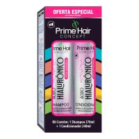 Kit Prime Hair Concept Ácido Hialurônico - Pós Química Shampoo 270mL + Condicionador 240mL - Cod. 7897570114076
