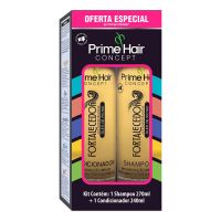 Kit Prime Hair Concept Fortalecedor Shampoo 270mL + Condicionador 240mL - Cod. 7893595694531