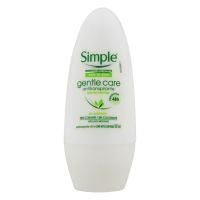 Desodorante Roll-On Simple Gentle Care 250ml - Cod. 78936508