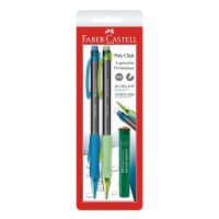 Lapiseira Faber-Castell Poly Click 0.5mm Mix Cartela - Cod. 7891360650010