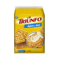 Biscoito Triunfo Água e Sal 345g Multipack - Cod. 7896058258837