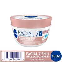 Hidratante Facial NIVEA 7 em 1 Beleza Radiante 100g - Cod. 4005900950987