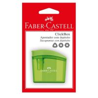 Apontador Faber-Castell Com Depósito Clickbox Cartela - Cod. 7891360660101C3
