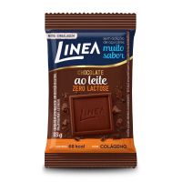 Linea Mini Chocolate Ao Leite Zero Lactose 15 Unidades de 13g Cada - Cod. 7896001215320