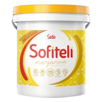 Margarina Sofiteli Com Sal 75% de Lidípio Sofiteli Balde 15 Kg | Caixa Com 1 Unidade - Cod. 17893000012384
