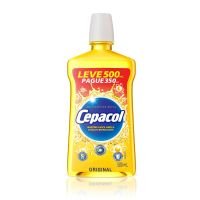 Enxaguante Bucal Cepacol Sabor Original Leve 500mL Pague 350mL - Cod. 7891058016050