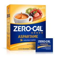 Adoçante Dietético Zero-Cal Aspartame Pó 50 Envelopes de 600mg Cada - Cod. 7896094919860