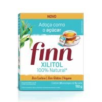 Adoçante Dietético Finn Xilitol Pó 30 Envelopes de 5g Cada - Cod. 7898928577789