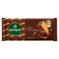 Biscoito Wafer Piraquê Recheio Chocolate Pacote 100g - Cod. 7896024760647