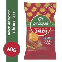 Snack de Batata Piraquê Churrasco Pacote 60g - Cod. 7896024760593