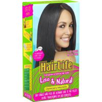Creme Alisante Hairlife Liso & Natural Kit - Cod. 7896013501824
