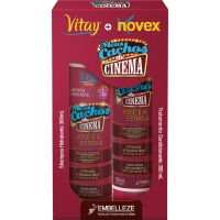 Shampoo E Condicionador Vitay Novex Meus Cachos De Cinema - Kit 300mL - Cod. 7896013563532