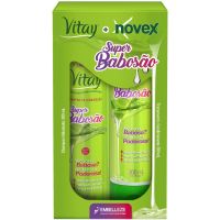Shampoo E Condicionador Vitay Novex Super Babosão - Kit 300mL - Cod. 7896013567080