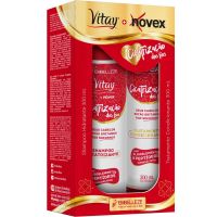 Shampoo E Condicionador Novex Vitay Cicatrização Dos Fios - Kit 300mL - Cod. 7896013503132