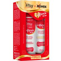 Shampoo E Condicionador Novex Vitay Cicatrização Dos Fios - Kit 300mL - Cod. 7896013503132