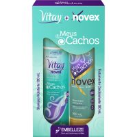 Shampoo E Condicionador Novex Meus Cachos - Kit 300mL - Cod. 7896013557111