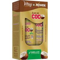 Oleo De Coco Vitay Novex- Kit Shampoo 300mL E Condicionador 200mL - Cod. 7896013503354