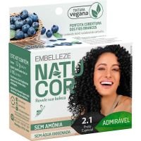 Tinta De Cabelo Natucor Naturalmente Admirável Mirtilo Preto Especial 2.1 - Cod. 7896013558033
