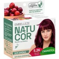 Tinta De Cabelo Natucor Naturalmente Enigmática Marsala Escuro 5.26 - Cod. 7896013567400