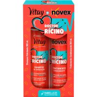 Shampoo E Condicionador  Novex Doctor Rícino - Kit 300mL - Cod. 7896013569817