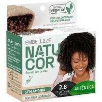 Tinta De Cabelo Natucor Naturalmente Autêntica Café Forte Preto Tabaco Especial 2.8 - Cod. 7896013558491