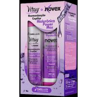 Shampoo E Cond Vitay Novex Harmonização Capilar Hialurônico - Kit 300mL - Cod. 7896013503866