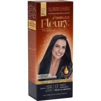 Tinta De Cabelo Fleury Preto Azulado 1.7 - Cod. 7896013514817