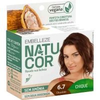 Tinta De Cabelo Natucor Naturalmente Chique Chocolate 6.7 - Cod. 7896013516231
