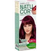 Tinta De Cabelo Natucor Naturalmente Enigmática Marsala Escuro 5.26 Kit Completo - Cod. 7896013571292