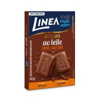 Chocolate Linea Ao Leite Zero Lactose 15 Unidades de 30g Cada - Cod. 7896001215306