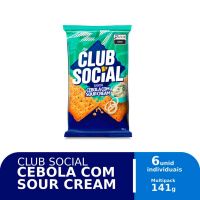 Biscoito Club Social Regular Cebola com Sour Cream 141g - Cod. 7622210568816