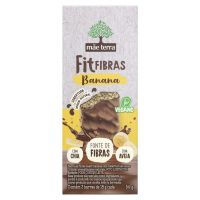 Pack Barra De Fibras Mãe Terra Fitfibras Vegana Banana 54G - Cod. 7891150089242