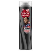 Shampoo Seda Infantil 2 Em 1 Spider-Man Super Hidratação Frasco 300mL - Cod. 7891150088641