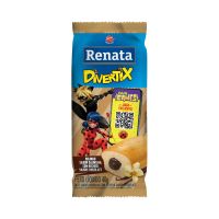 Mini Bolo Divertix Baunilha com Chocolate 40gr - Cod. 7896022205584