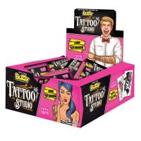 Chicle Buzzy Tattoo Studio Tutti Frutti 100 Unidades - Cod. 7891151041874
